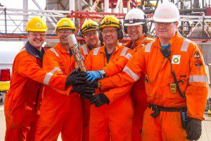 Offshore rig workers at Maersk Drilling