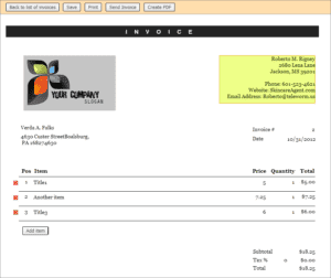 invoice